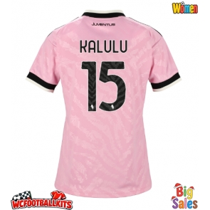 Juventus Pierre Kalulu #15 Replica Away Stadium Shirt for Women 2026-27 Short Sleeve